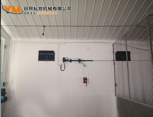 通风小窗拉杆开启系统