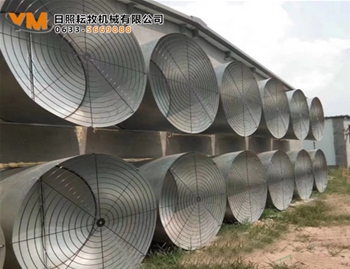 拢风筒式风机按照现场